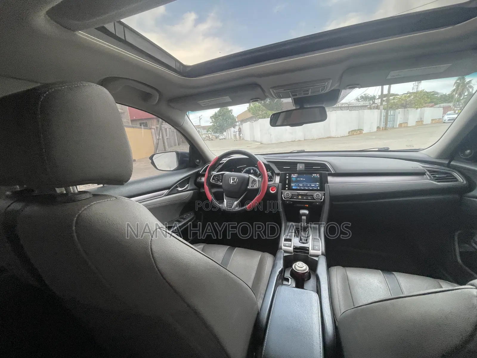Honda Civic Touring 2dr Coupe (1.5L 4cyl) 2017 Gray