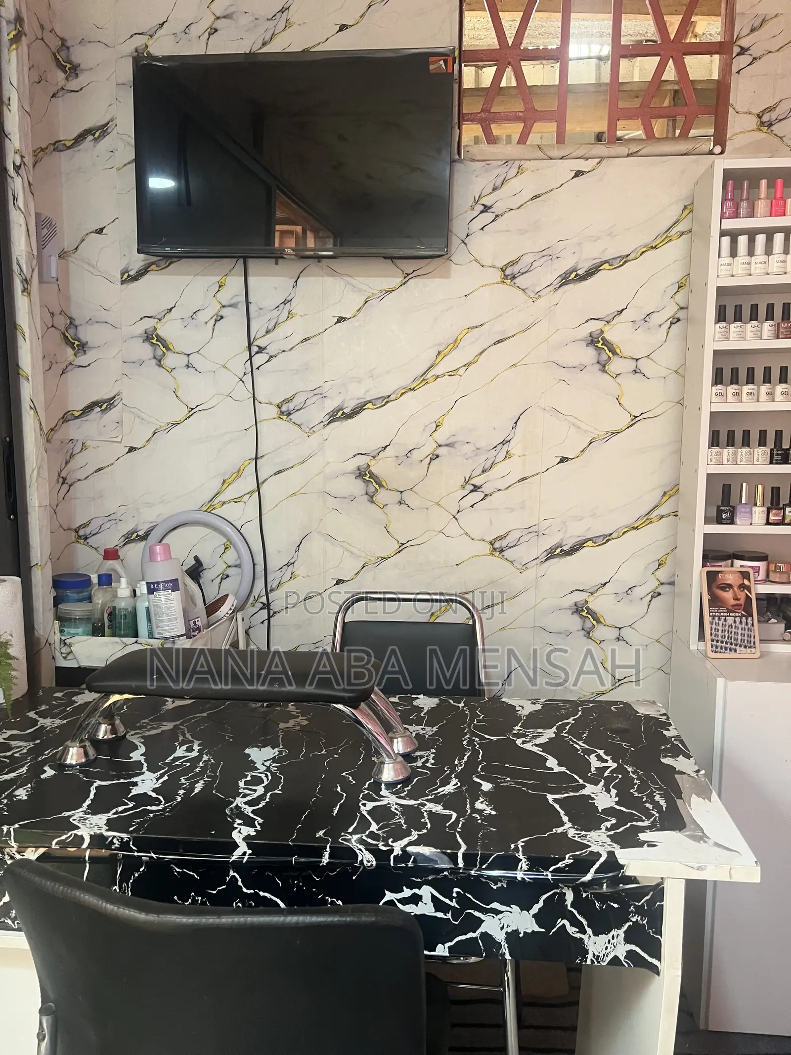 16ft Nail and Braiding Shop (Container)
