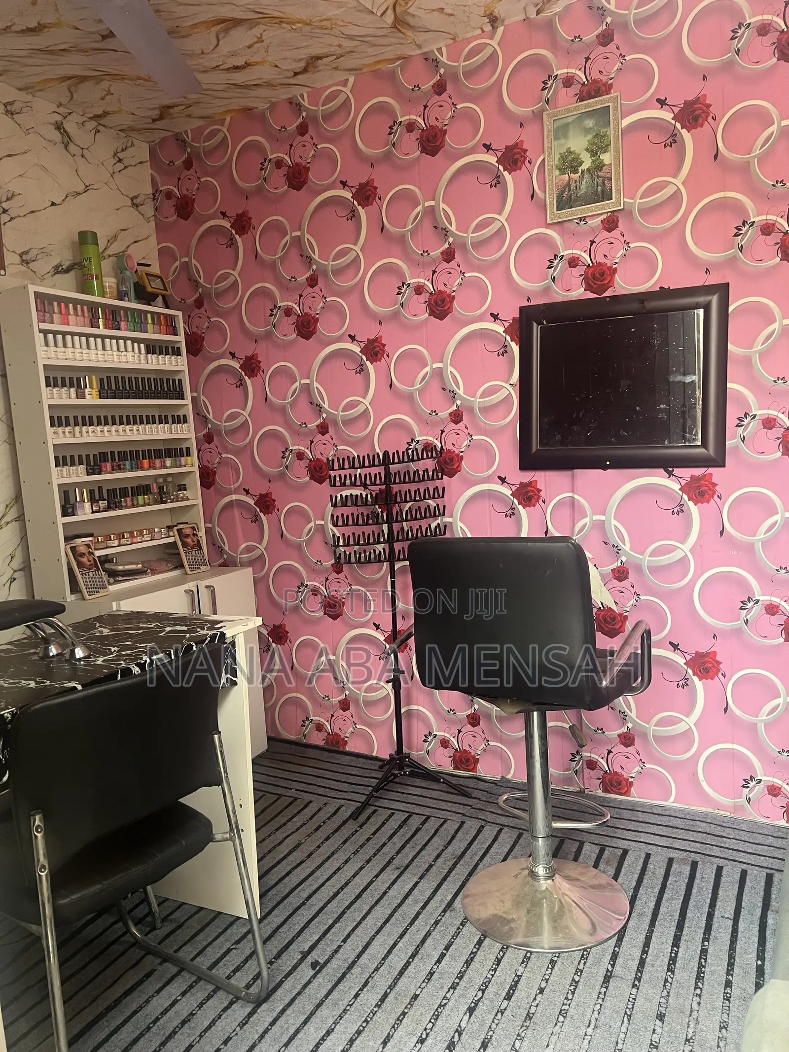16ft Nail and Braiding Shop (Container)