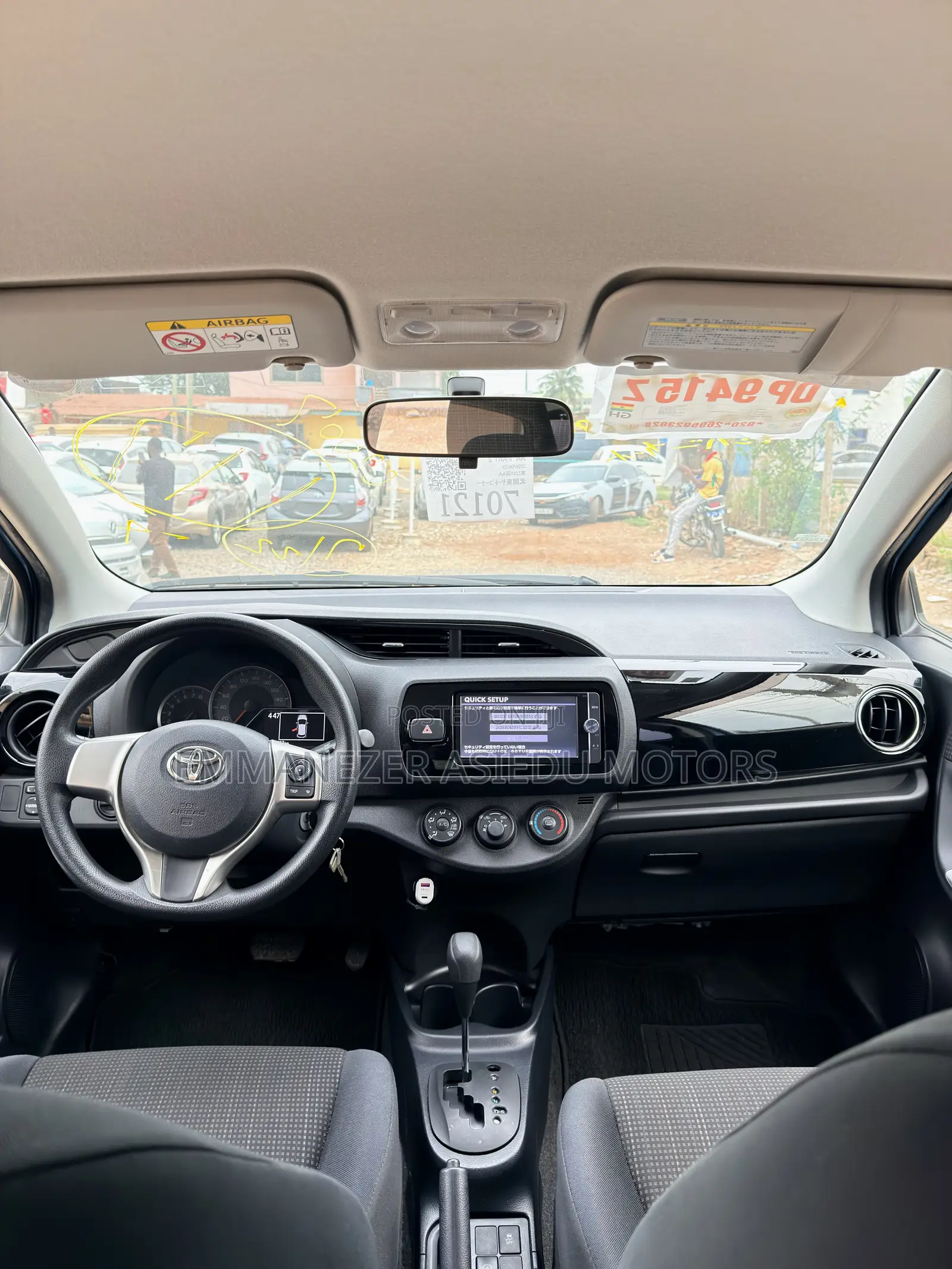 Toyota Vitz 1.3 FWD 5dr 2015 Blue