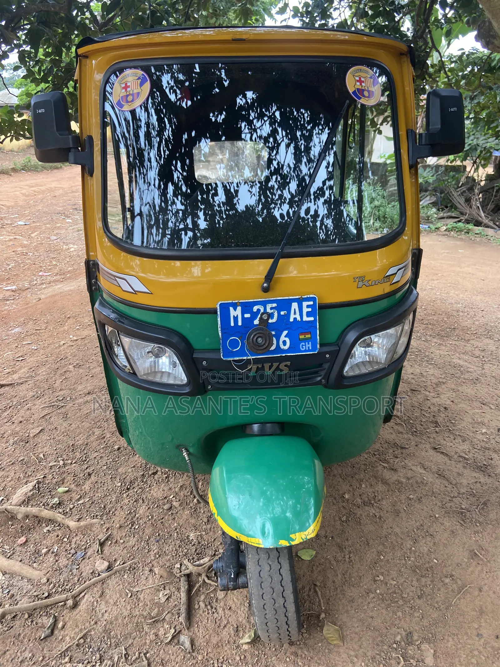 TVS King Deluxe Plus iTouch Start 2025 Green