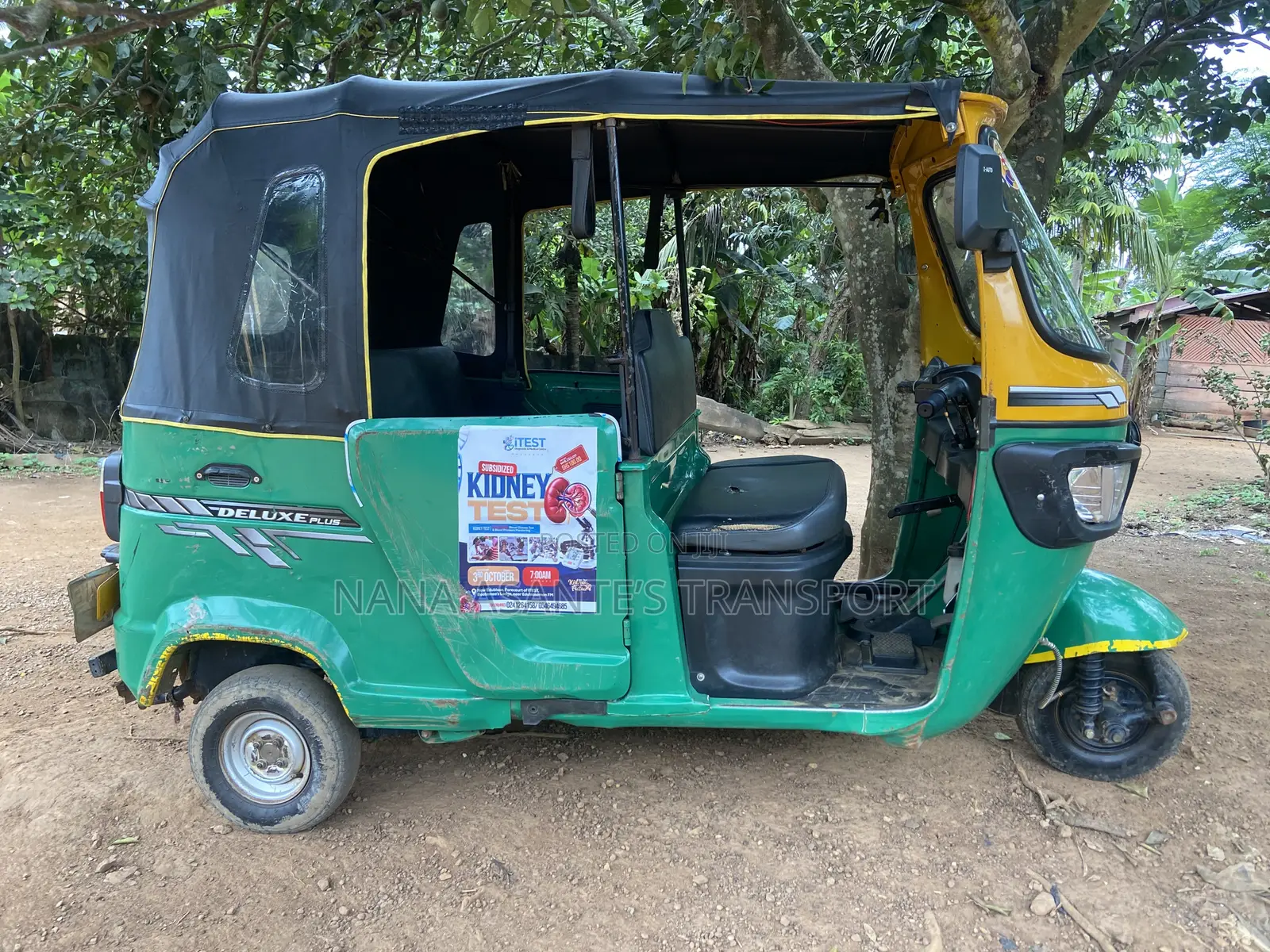 TVS King Deluxe Plus iTouch Start 2025 Green
