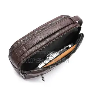 Big Man Leather Clutch