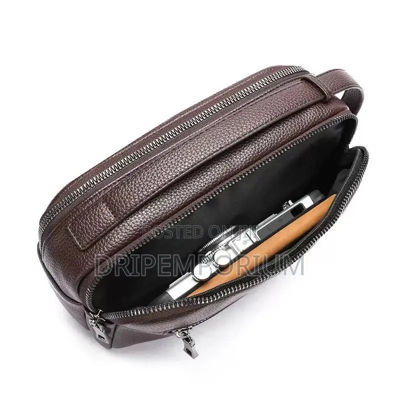 Big Man Leather Clutch