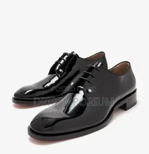 Patent Lace-Up