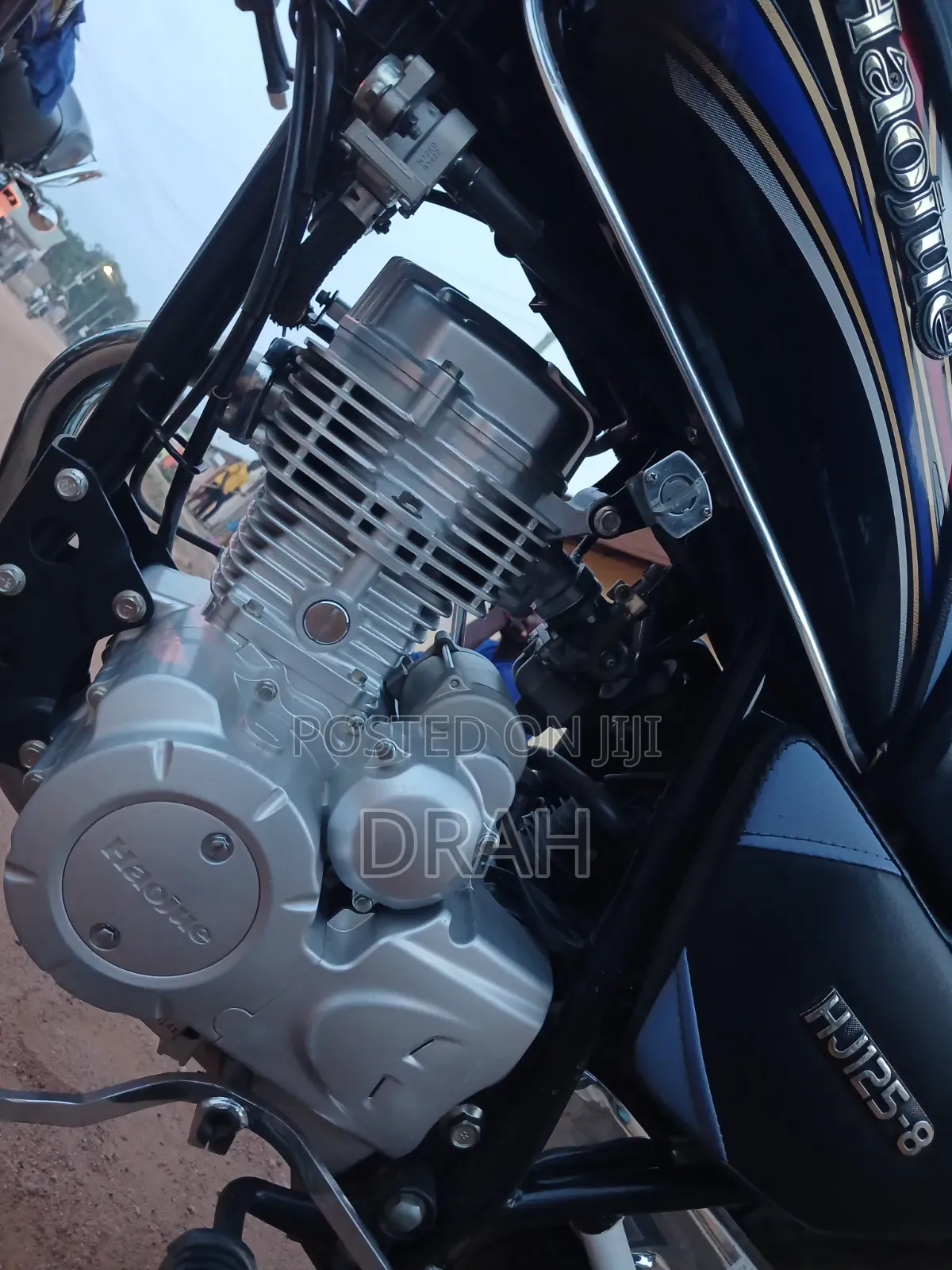 Haojue HJ125-8K 2025 Black