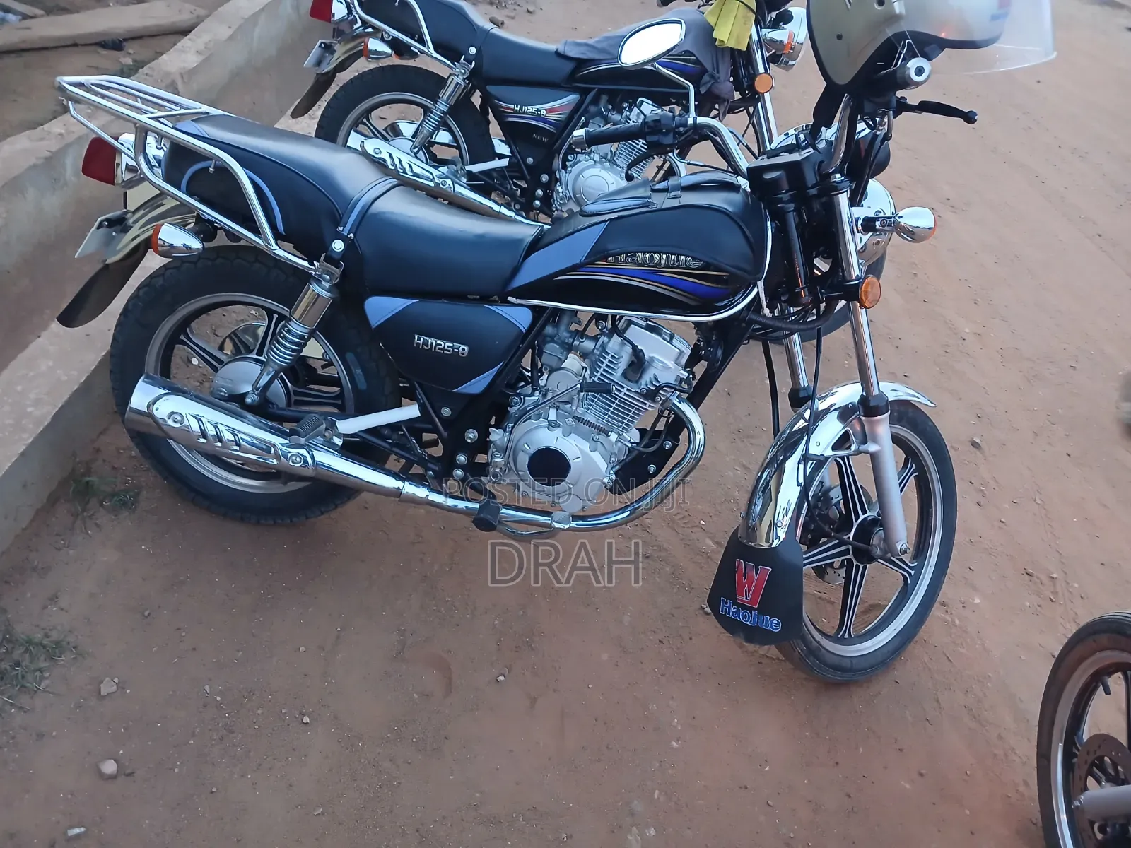 Haojue HJ125-8K 2025 Black