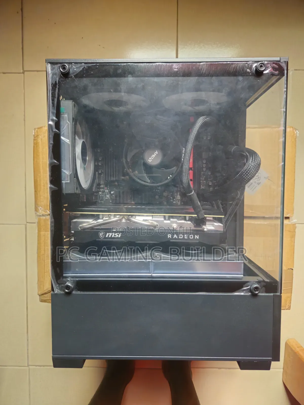 T09 Micro ATX / Mini ITX Case + 5 ARGB Fans