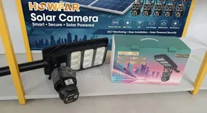 Dual Lens Solar CCTV CAMERA With Street Lights