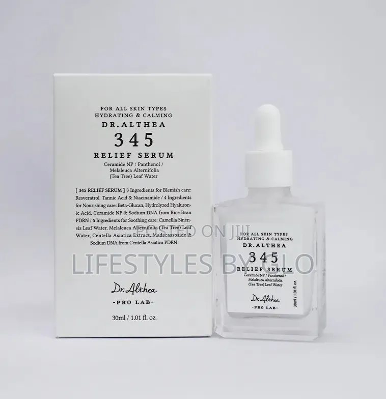 DR. ALTHEA 345 Relief Serum 30mL -Dehydrated, Dullness, Redness Etc