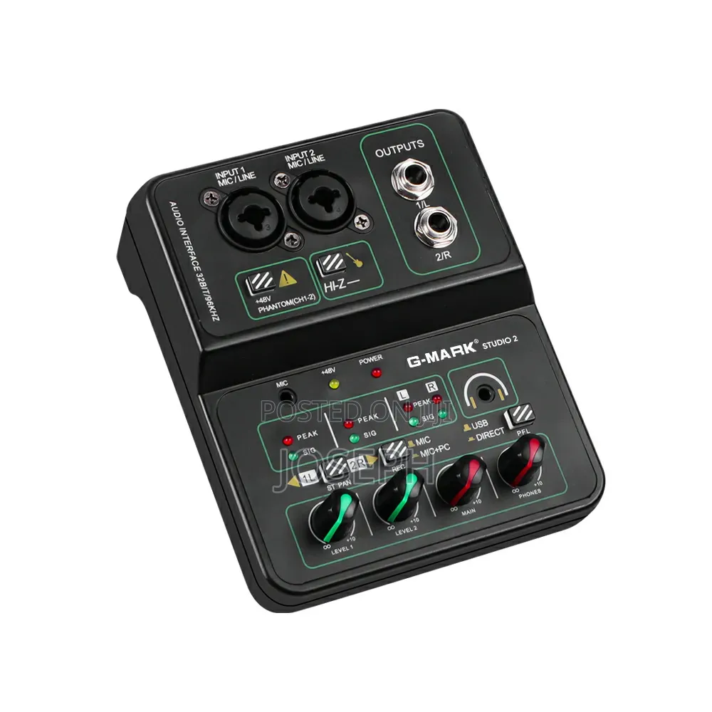 G Mark Studio 2 Mixer 2 Channels