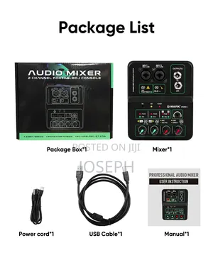 G Mark Studio 2 Mixer 2 Channels