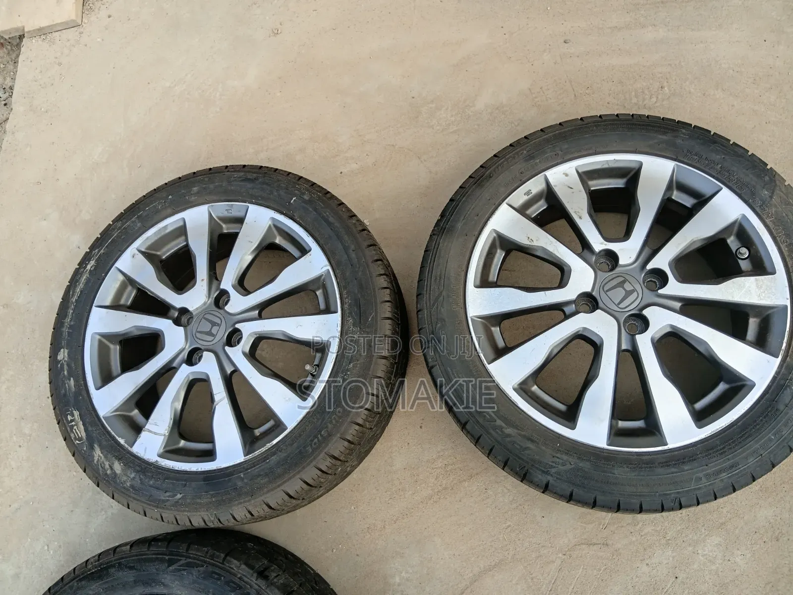 Honda Fit Rim Set With Tyre