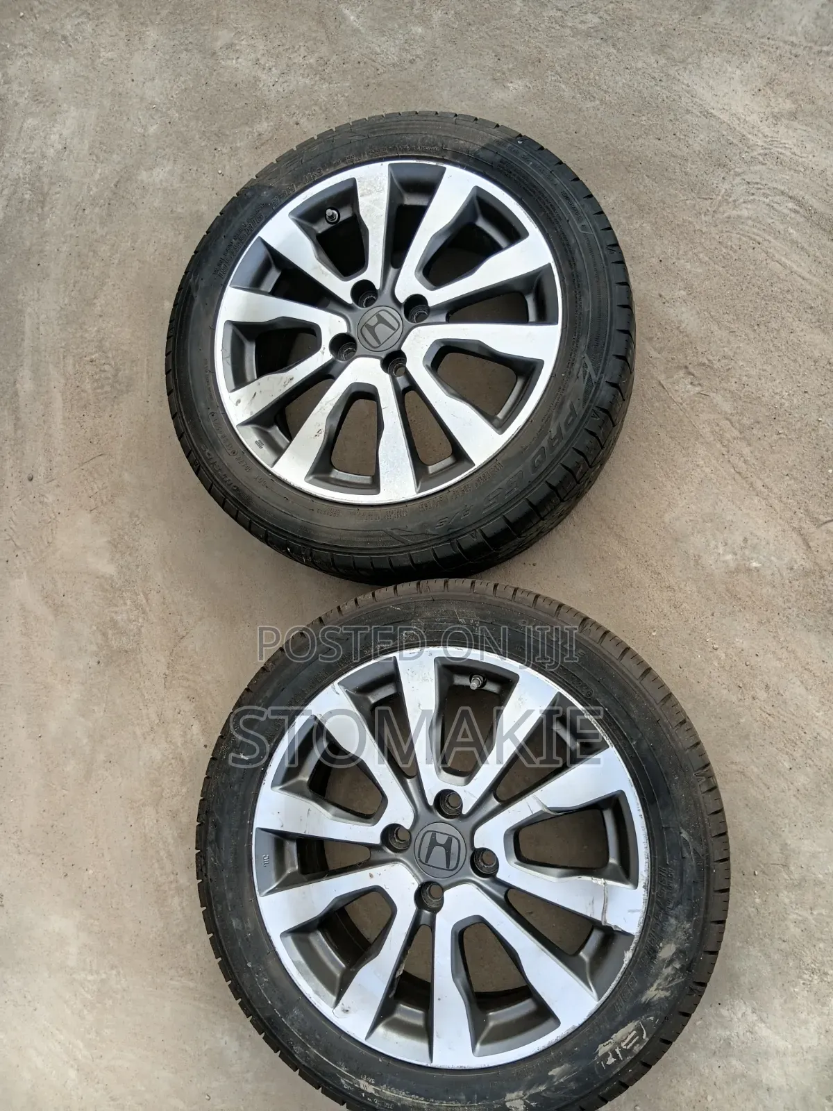 Honda Fit Rim Set With Tyre