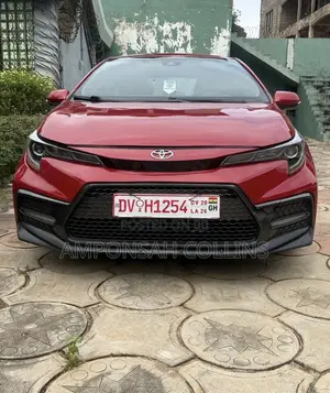 Toyota Corolla 2020 Red