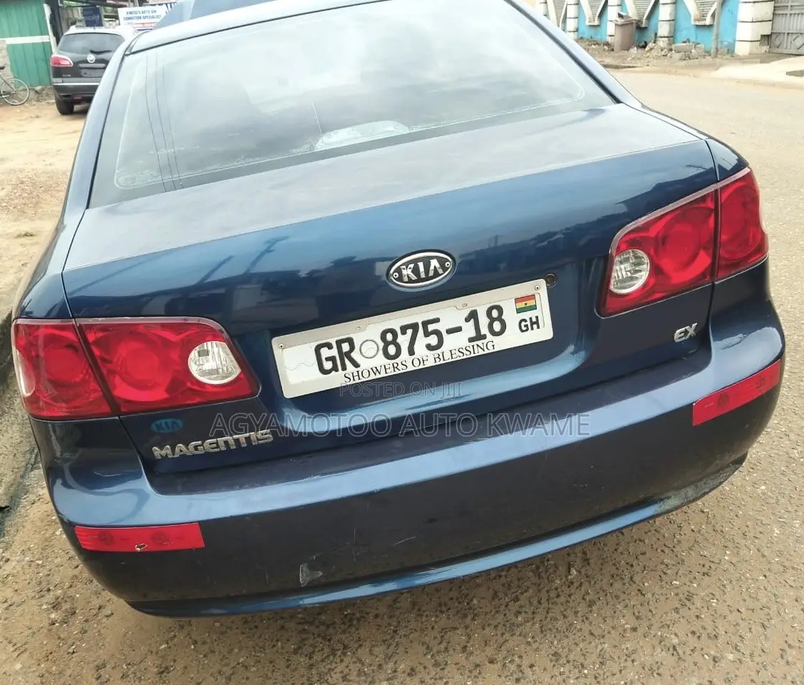 Kia Optima EX Sedan FWD (2.4L 4cyl 5A) 2008 Blue