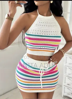 Crochet Top and Skirt (Set)