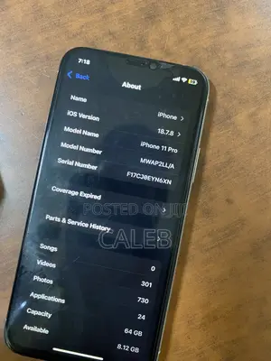 Apple iPhone 11 Pro 64 GB White