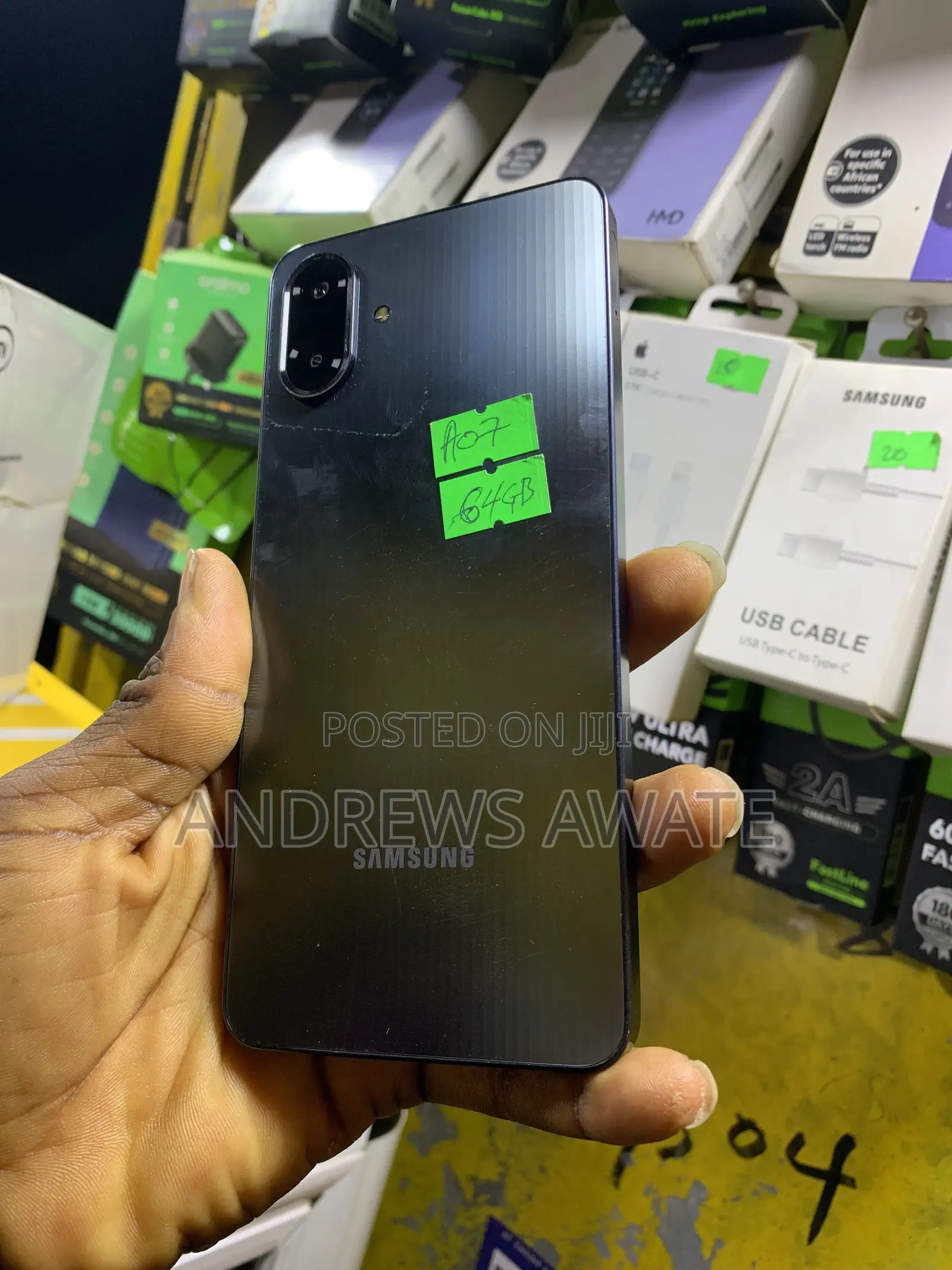 Samsung Galaxy A07 4G 64 GB Black