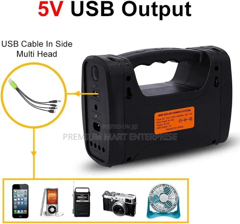 Portable Mini Solar Power Station