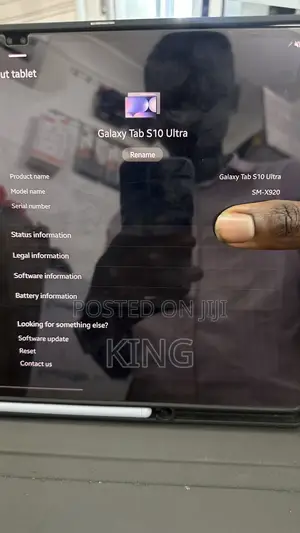 Samsung Galaxy Tab S10 Ultra 256 GB Black