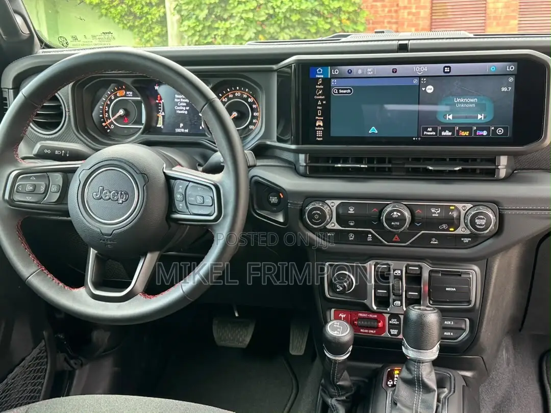 Jeep Wrangler Rubicon 4 Door 4x4 2025 Black