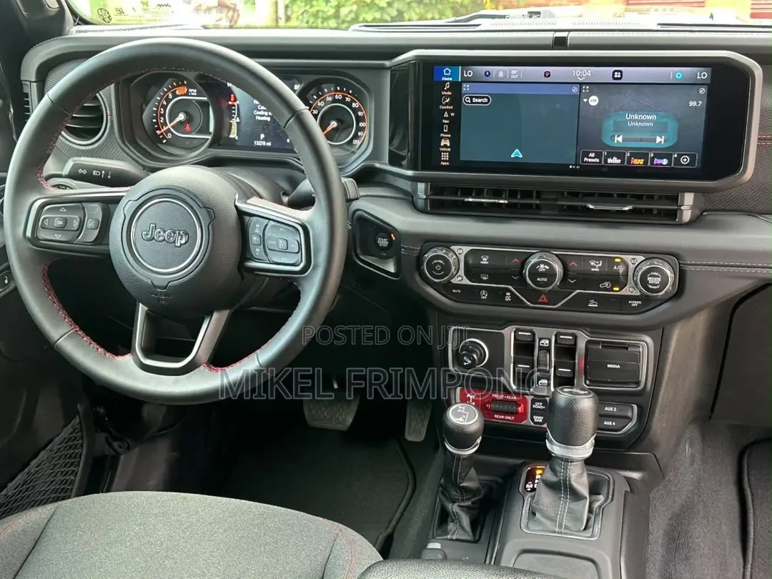 Jeep Wrangler Rubicon 4 Door 4x4 2025 Black