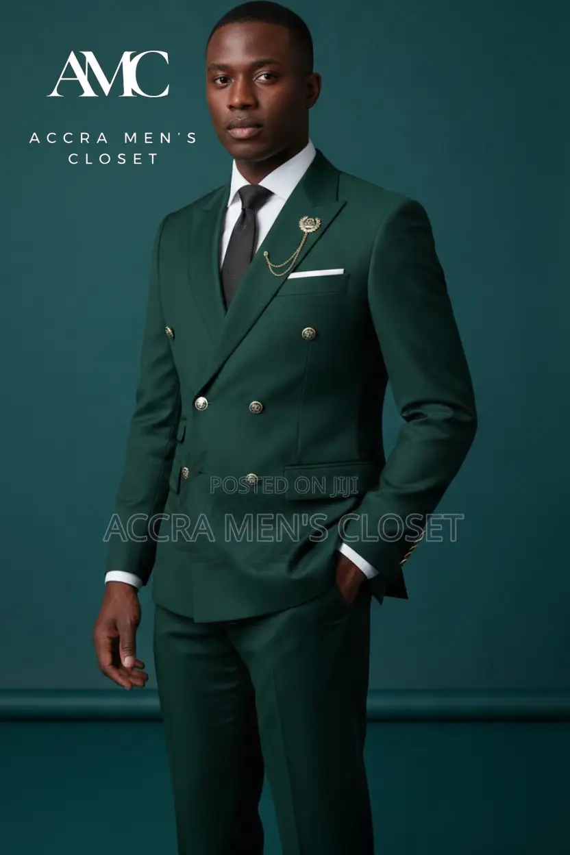 Men’s Premium Designer Double-Breasted Suits