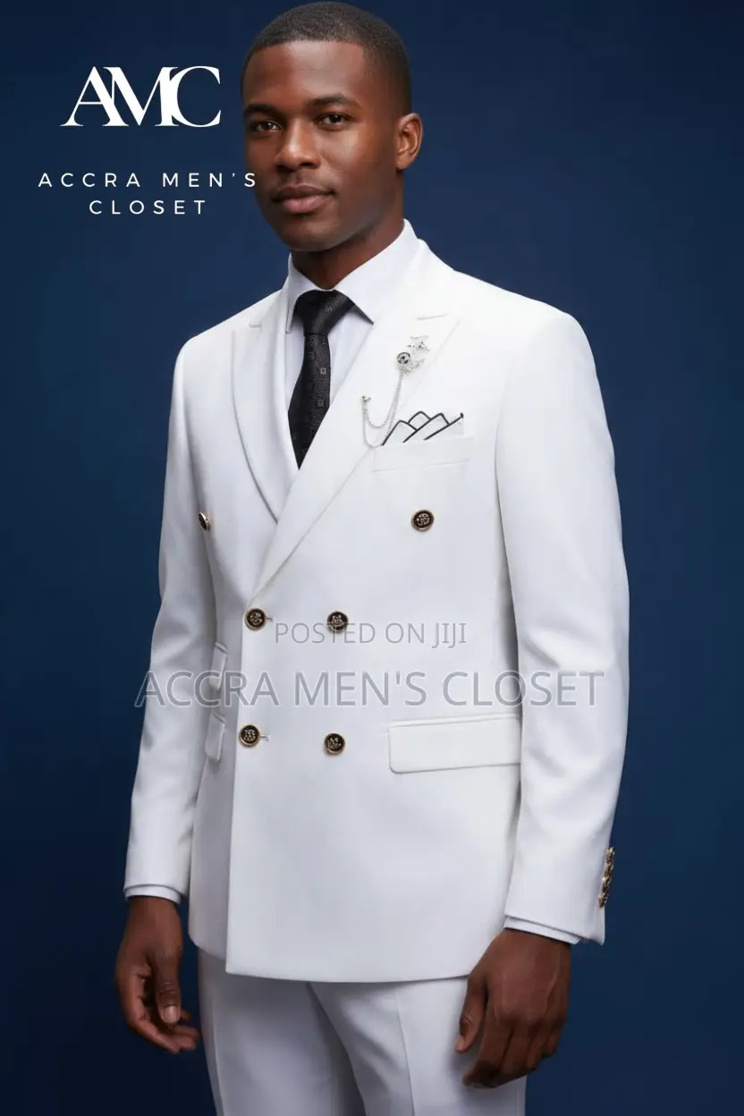 Men’s Premium Designer Double-Breasted Suits