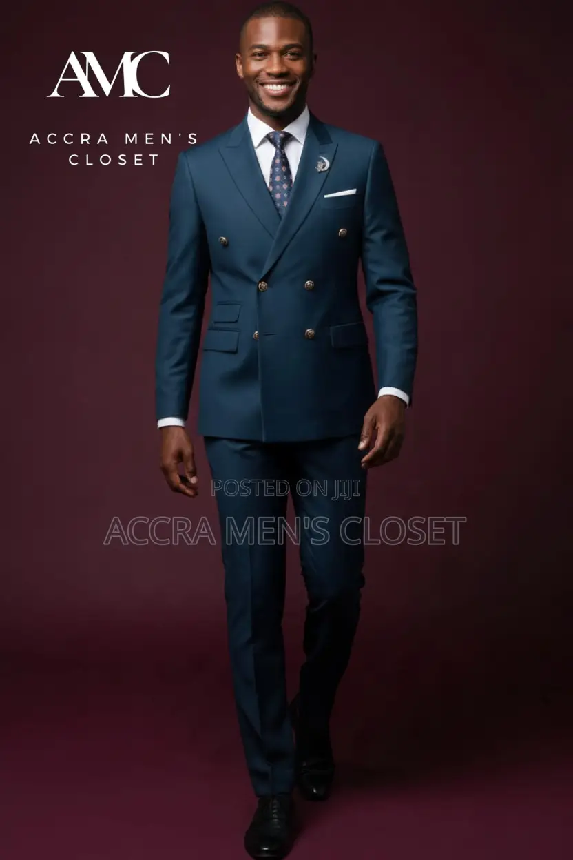 Men’s Premium Designer Double-Breasted Suits