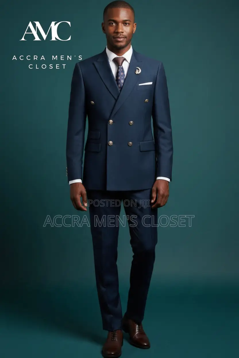 Men’s Premium Designer Double-Breasted Suits