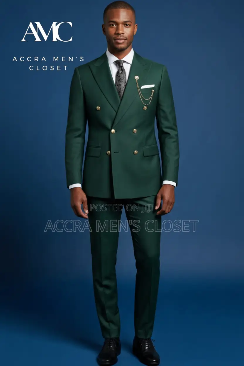 Men’s Premium Designer Double-Breasted Suits