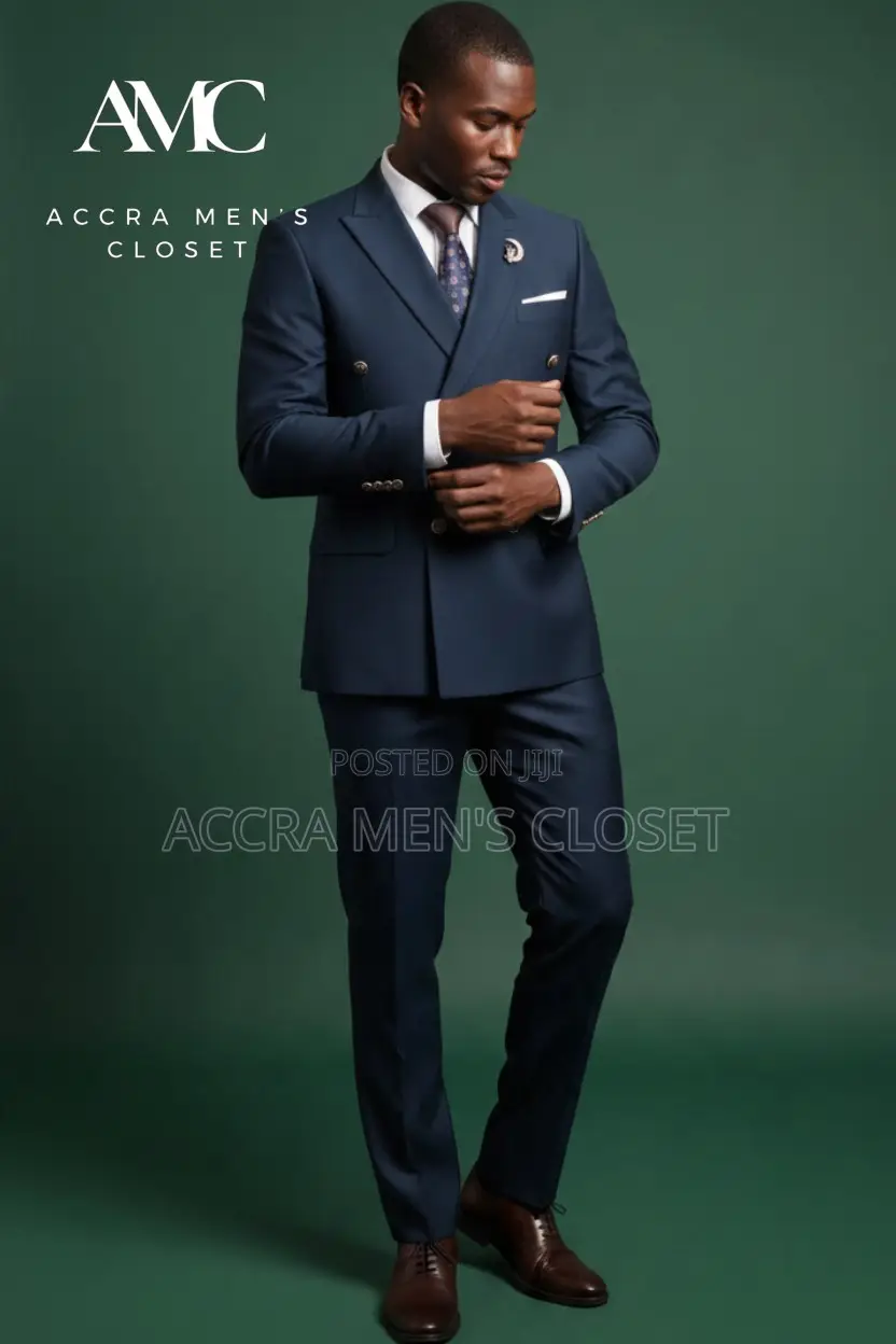 Men’s Premium Designer Double-Breasted Suits