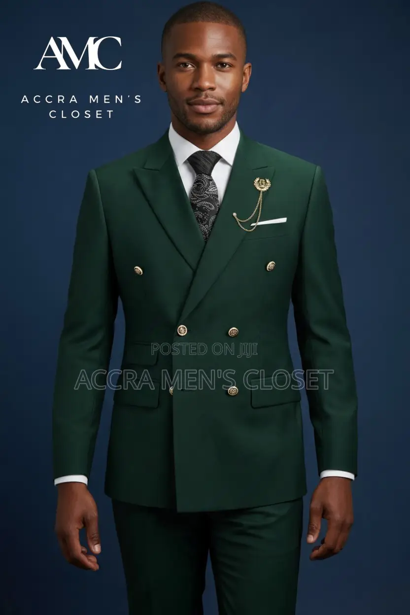 Men’s Premium Designer Double-Breasted Suits
