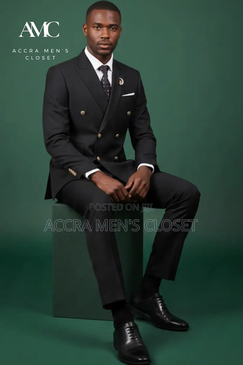 Men’s Premium Designer Double-Breasted Suits