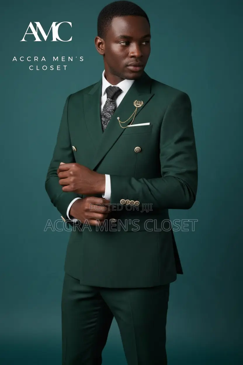 Men’s Premium Designer Double-Breasted Suits