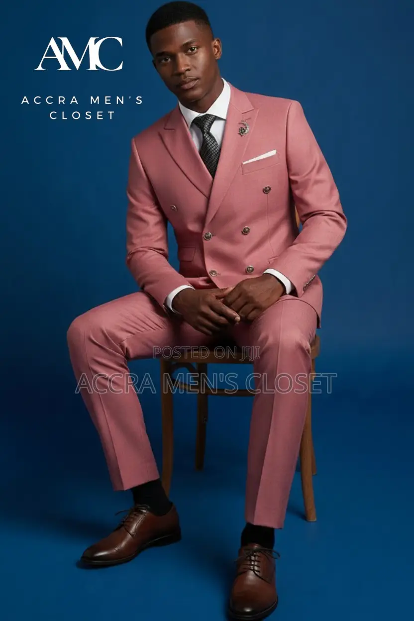 Men’s Premium Designer Double-Breasted Suits