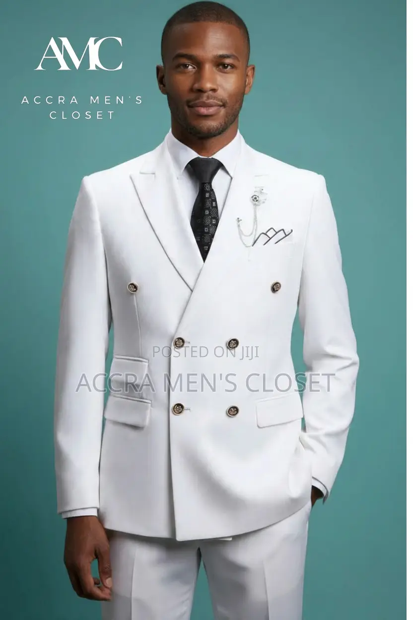Men’s Premium Designer Double-Breasted Suits