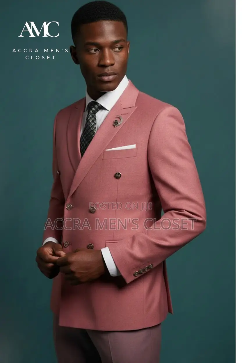 Men’s Premium Designer Double-Breasted Suits