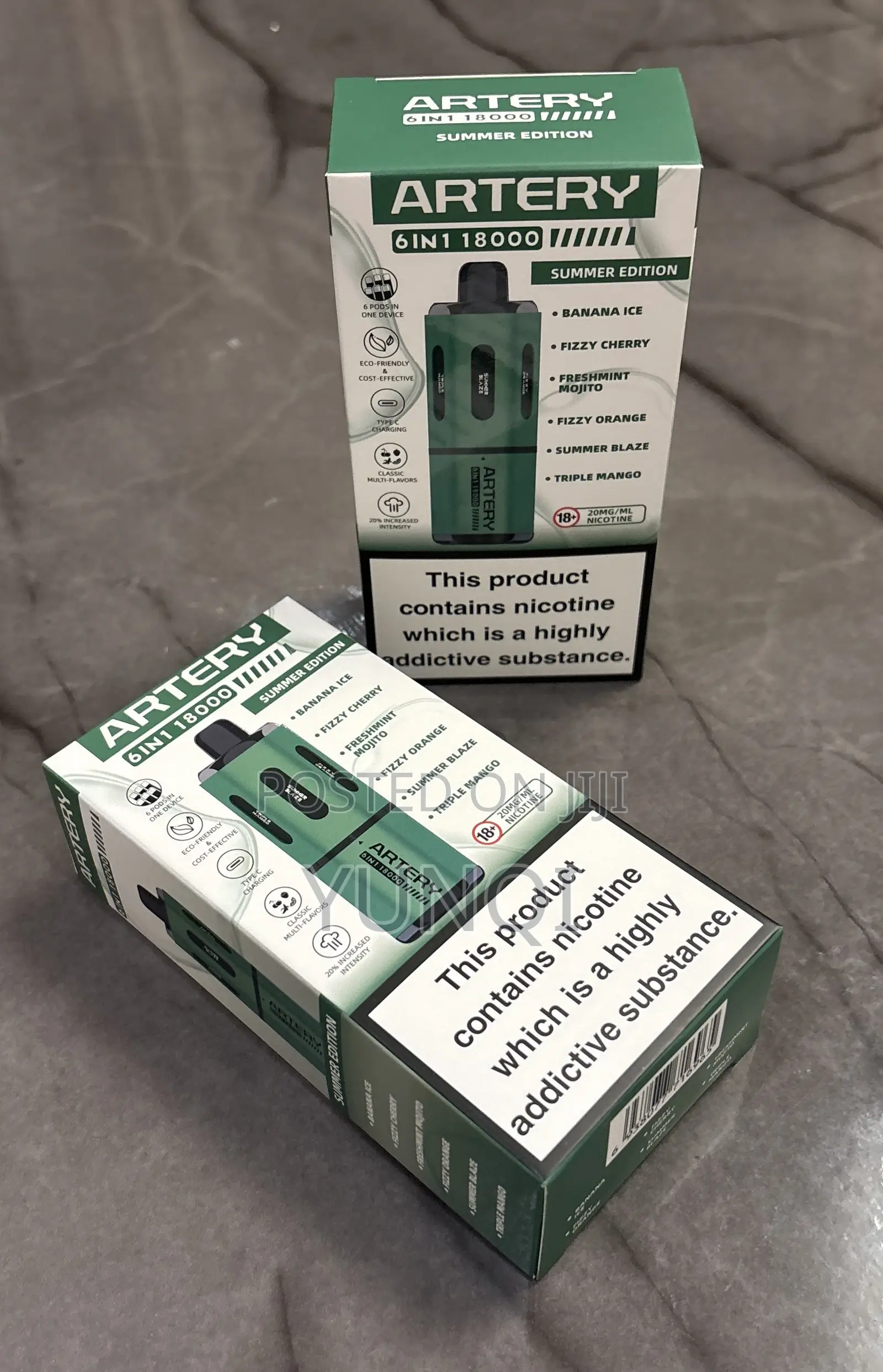 Vape 6in1 Prefilled Pods(replaceable)