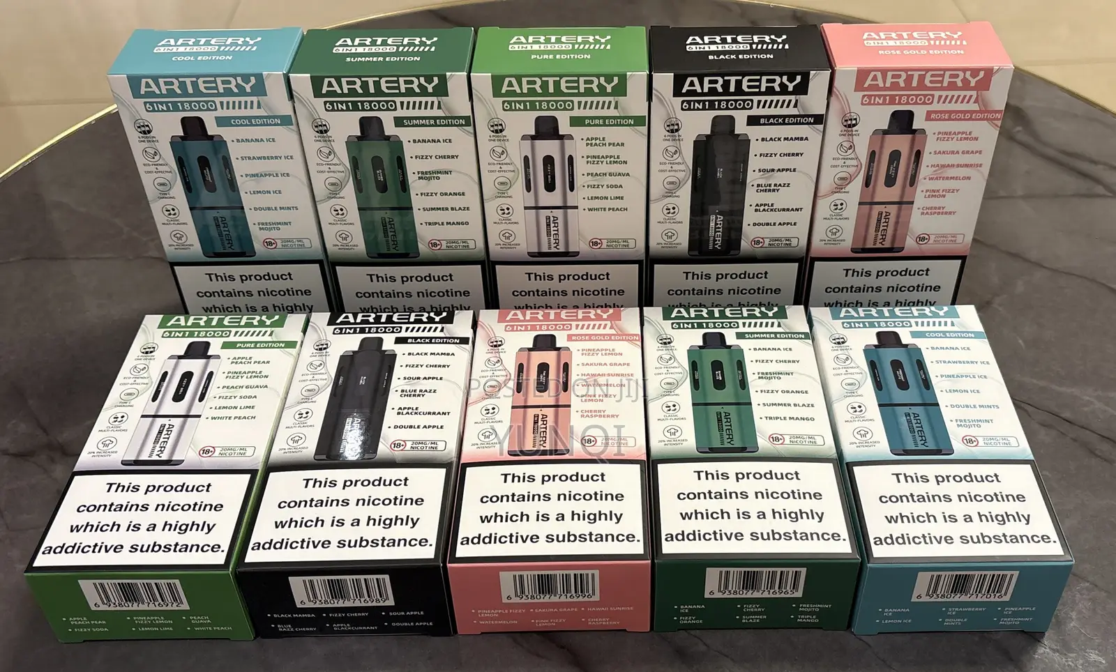 Vape 6in1 Prefilled Pods(replaceable)