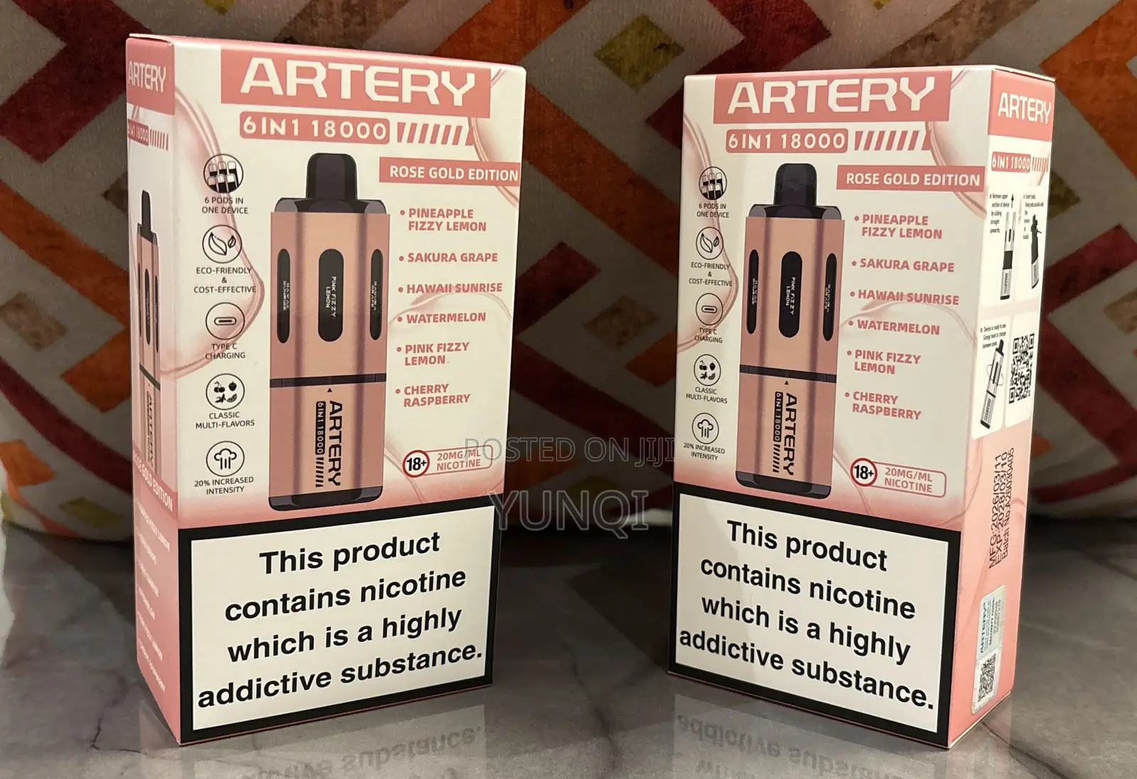 Vape 6in1 Prefilled Pods(replaceable)
