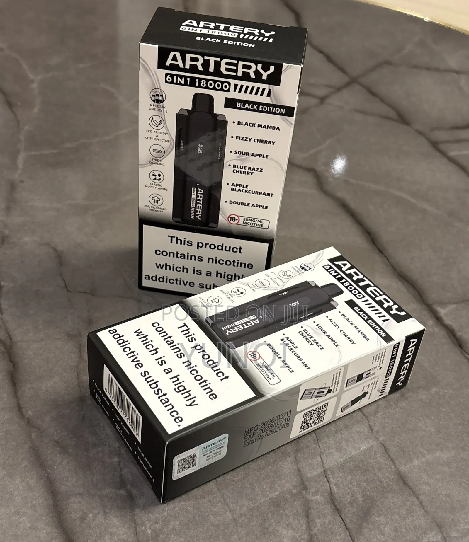 Vape 6in1 Prefilled Pods(replaceable)