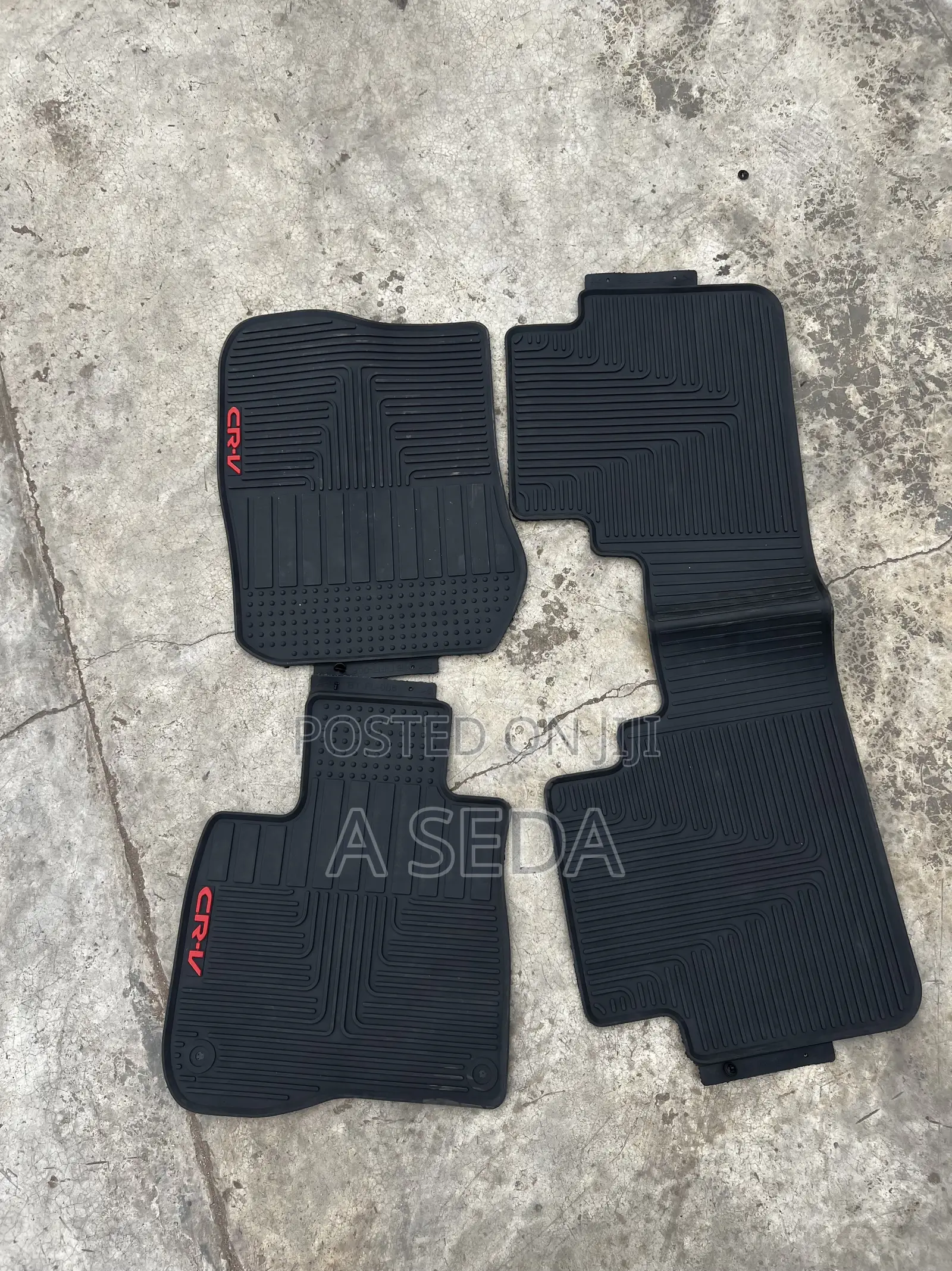 Honda CRV 3D Heavy-Duty Car Floor Mats - Full Set