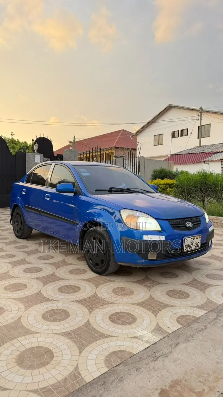 Kia Rio Base 4dr Sedan (1.6L 4cyl 5M) 2011 Blue