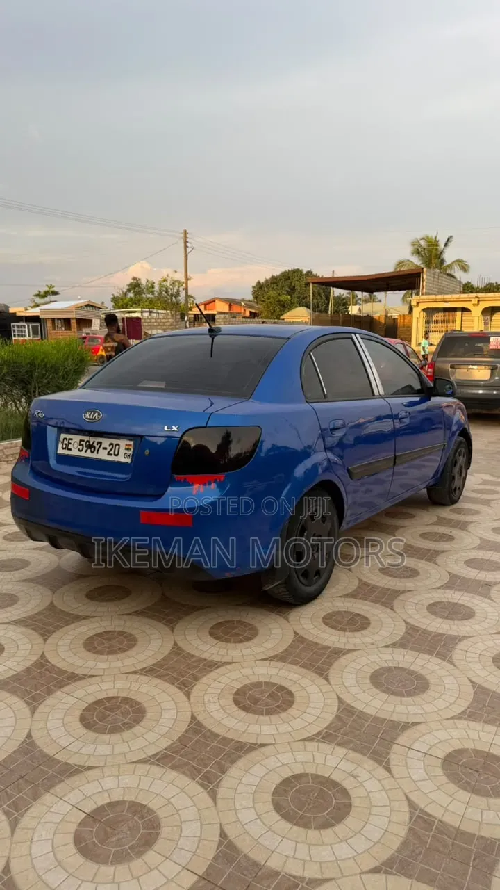 Kia Rio Base 4dr Sedan (1.6L 4cyl 5M) 2011 Blue
