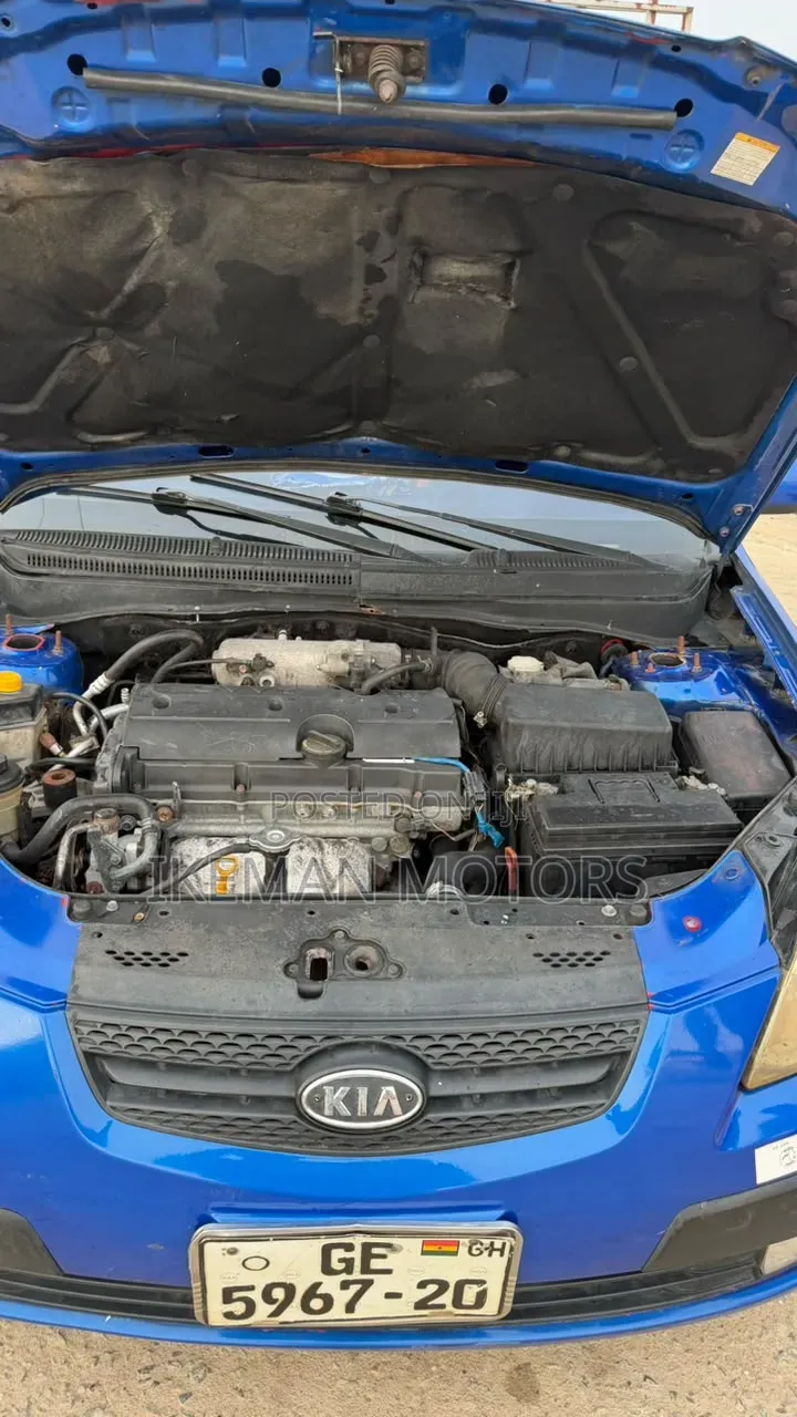Kia Rio Base 4dr Sedan (1.6L 4cyl 5M) 2011 Blue