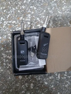 Wireless Guitar System/Wireless Jack With Battery Level Display
