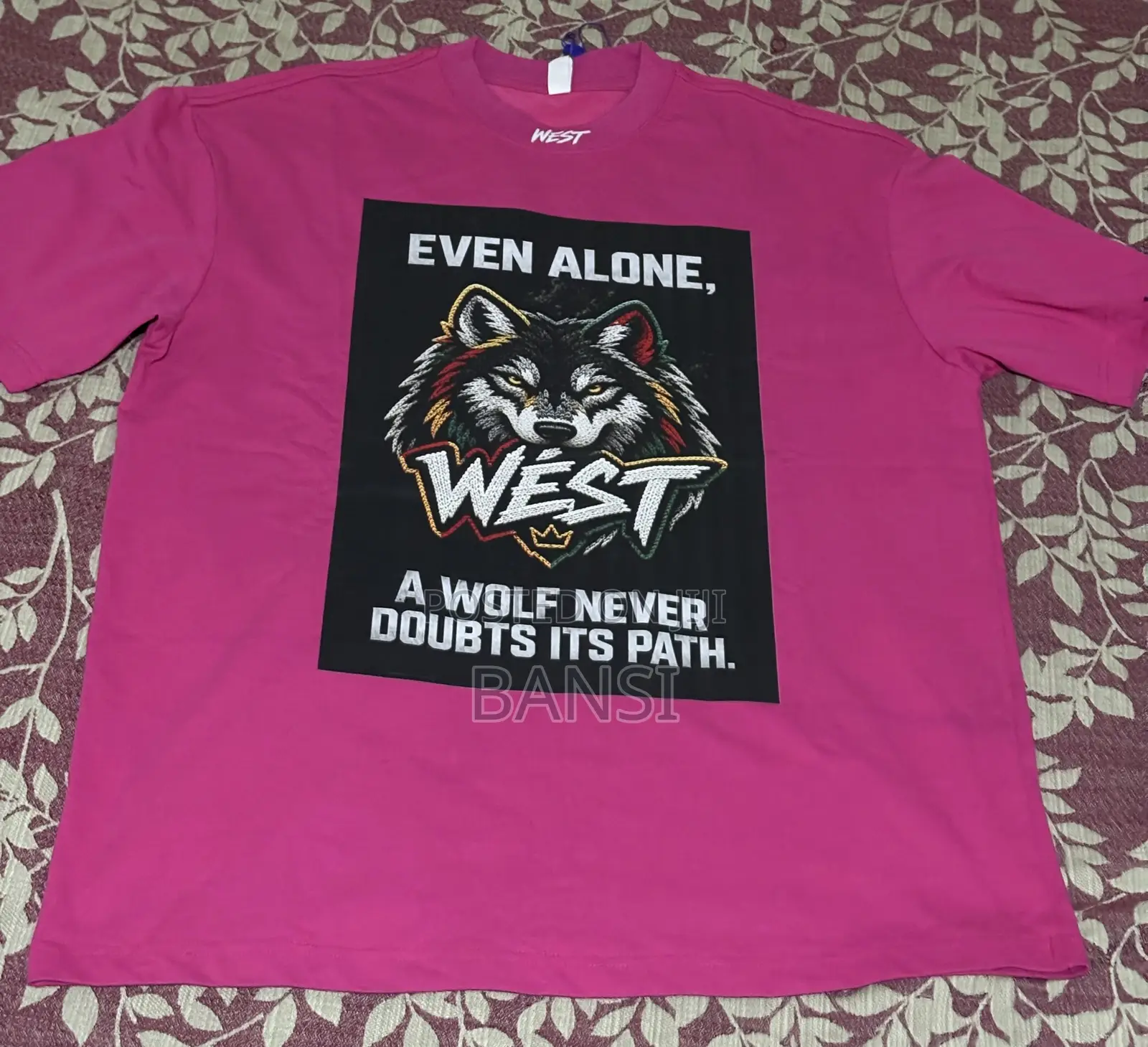 West Wolf Logo T Shirts