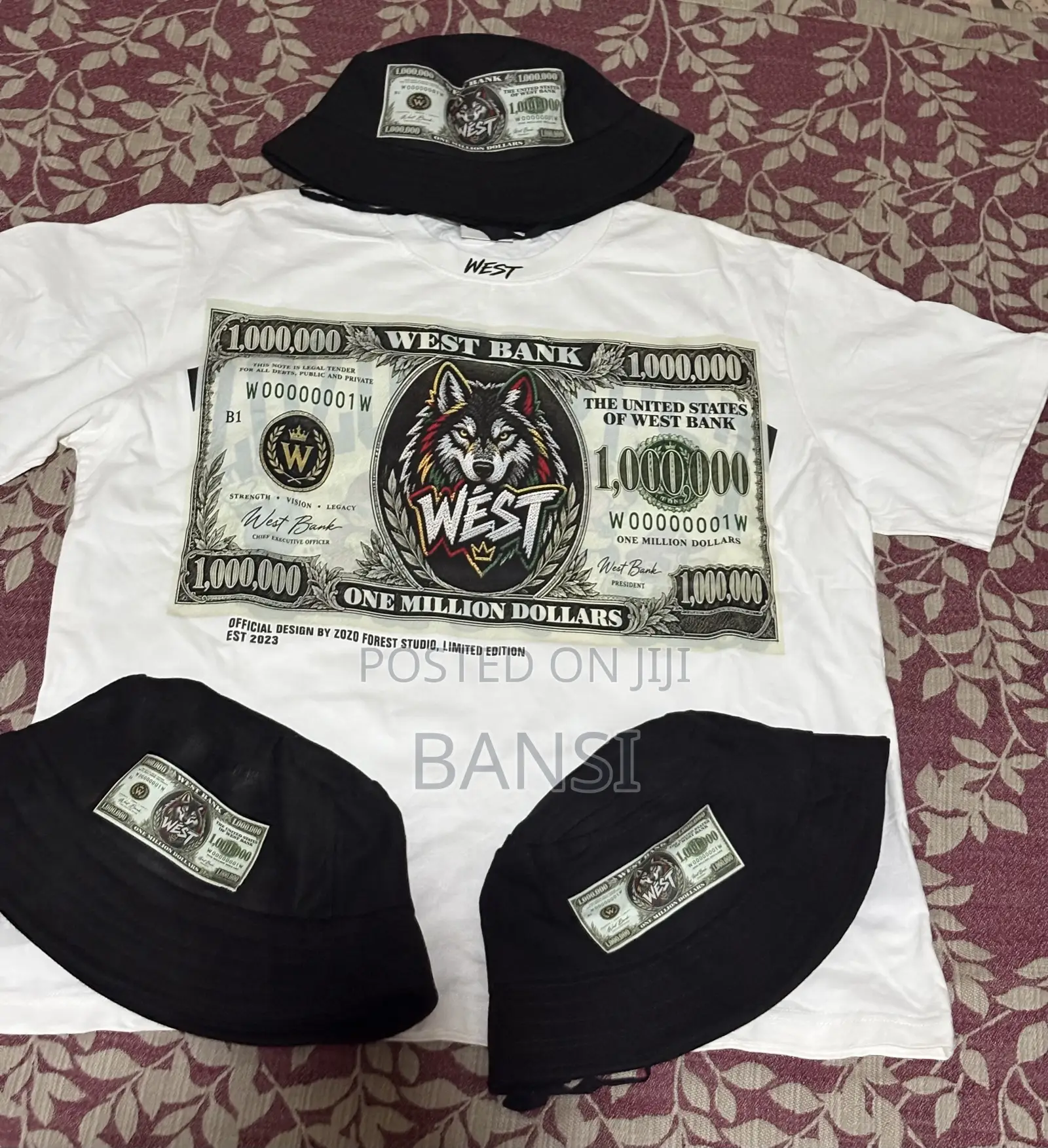 West Wolf Logo T Shirts